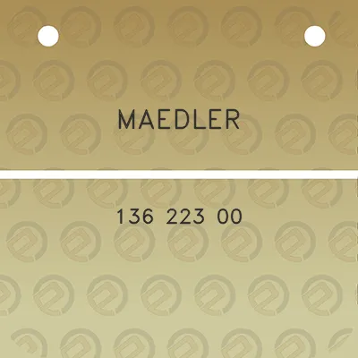 maedler-136-223-00