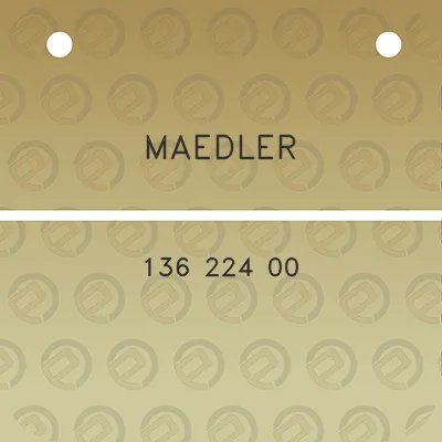 maedler-136-224-00