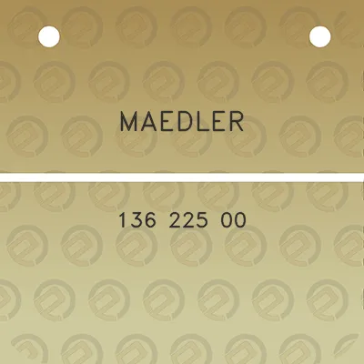 maedler-136-225-00