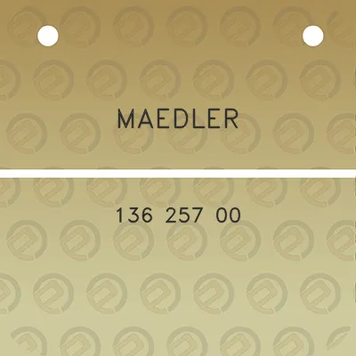 maedler-136-257-00