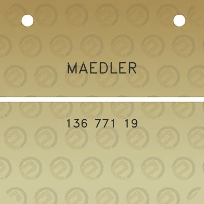 maedler-136-771-19