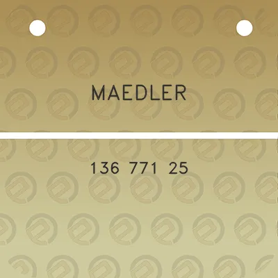 maedler-136-771-25