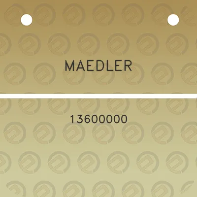 maedler-13600000