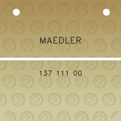 maedler-137-111-00