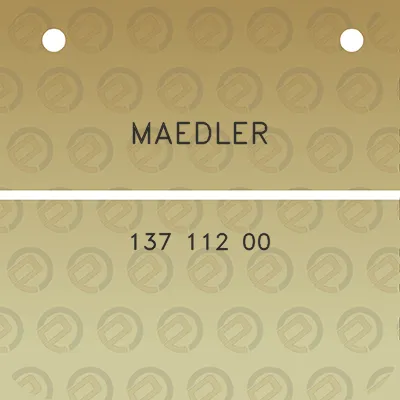 maedler-137-112-00