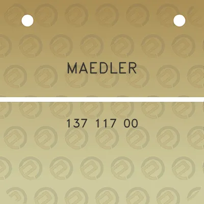 maedler-137-117-00