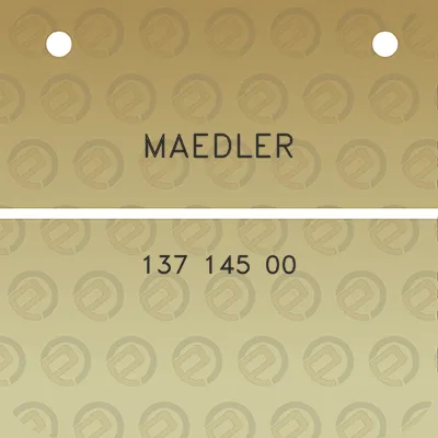 maedler-137-145-00