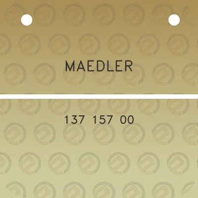 maedler-137-157-00