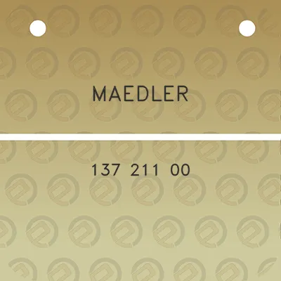 maedler-137-211-00