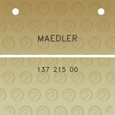 maedler-137-215-00