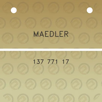 maedler-137-771-17