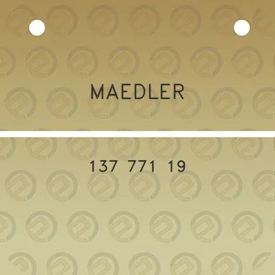 maedler-137-771-19