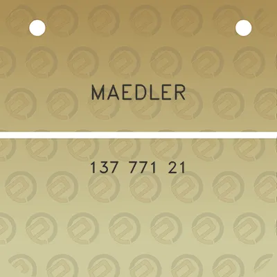 maedler-137-771-21