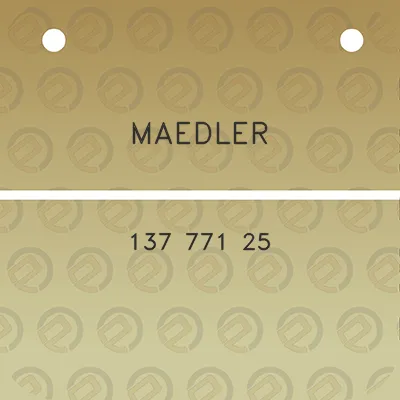 maedler-137-771-25