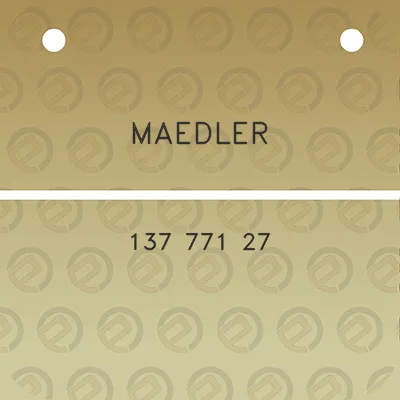 maedler-137-771-27