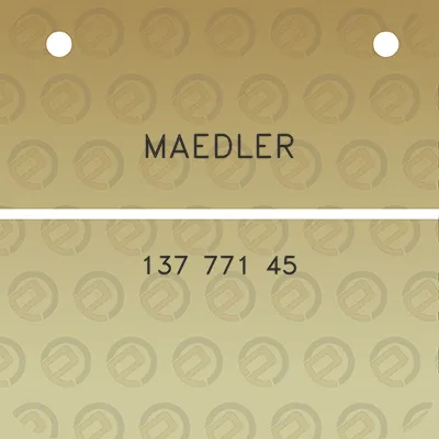 maedler-137-771-45