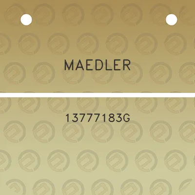 maedler-13777183g