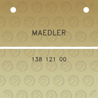 maedler-138-121-00