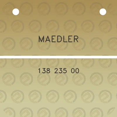 maedler-138-235-00