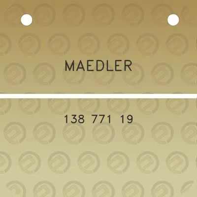 maedler-138-771-19