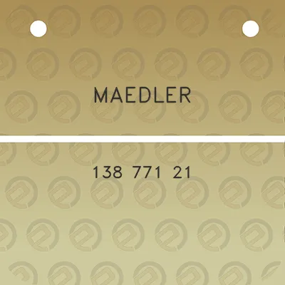 maedler-138-771-21