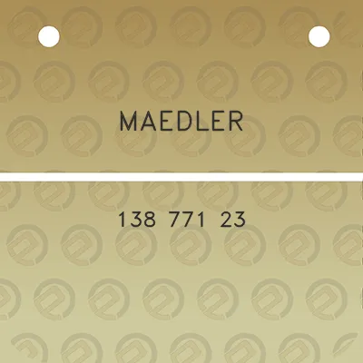 maedler-138-771-23