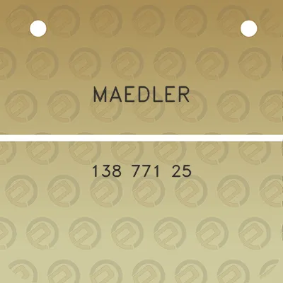 maedler-138-771-25