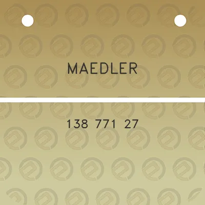 maedler-138-771-27