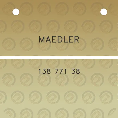 maedler-138-771-38