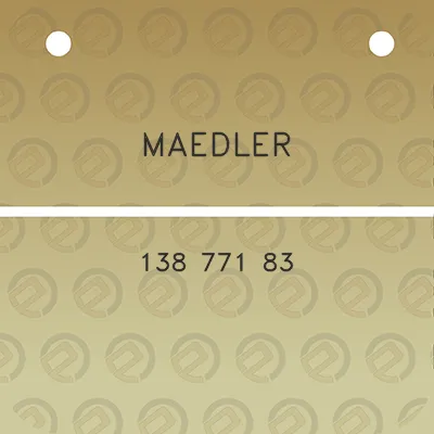 maedler-138-771-83