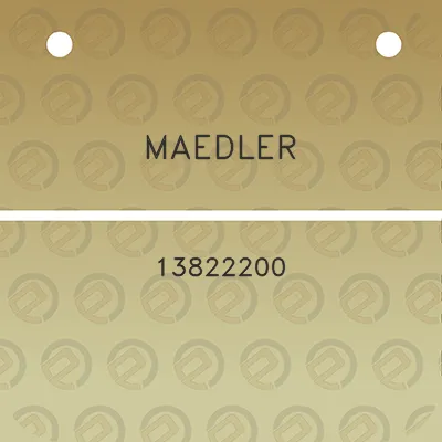 maedler-13822200