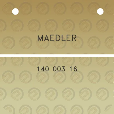 maedler-140-003-16