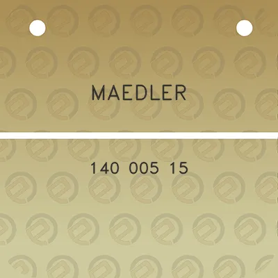 maedler-140-005-15