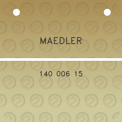 maedler-140-006-15