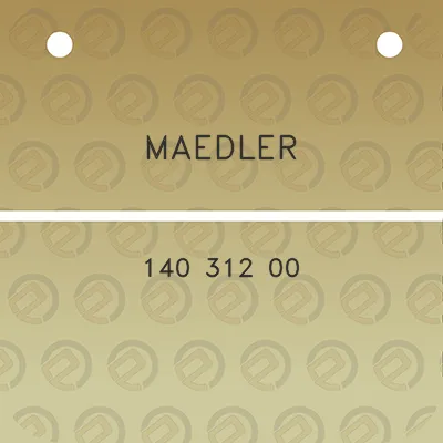 maedler-140-312-00