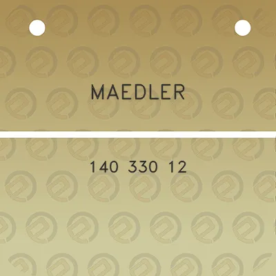 maedler-140-330-12