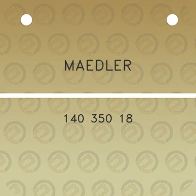 maedler-140-350-18