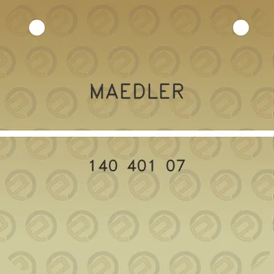 maedler-140-401-07