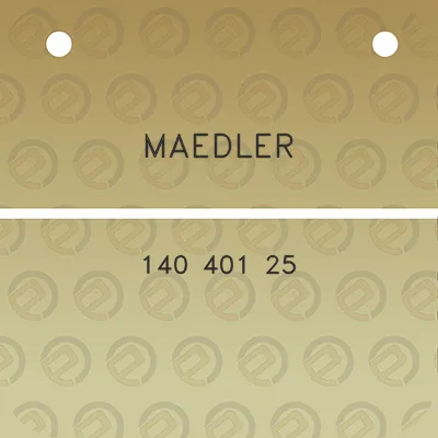 maedler-140-401-25