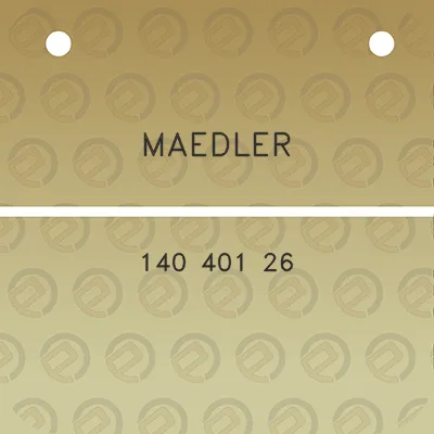 maedler-140-401-26