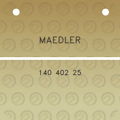 maedler-140-402-25