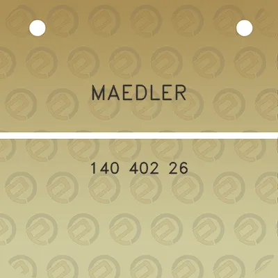 maedler-140-402-26