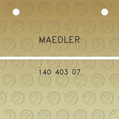 maedler-140-403-07