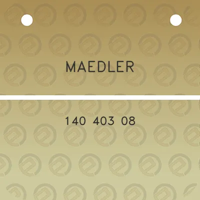 maedler-140-403-08