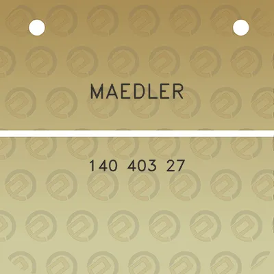 maedler-140-403-27