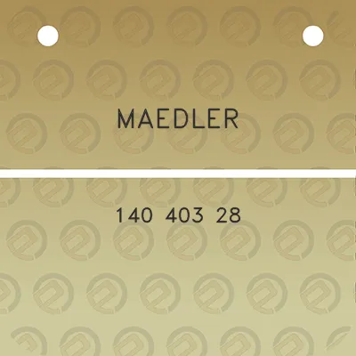 maedler-140-403-28