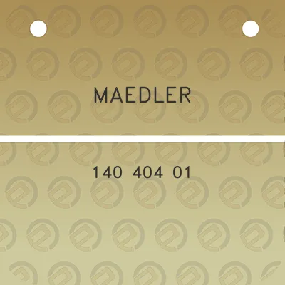 maedler-140-404-01