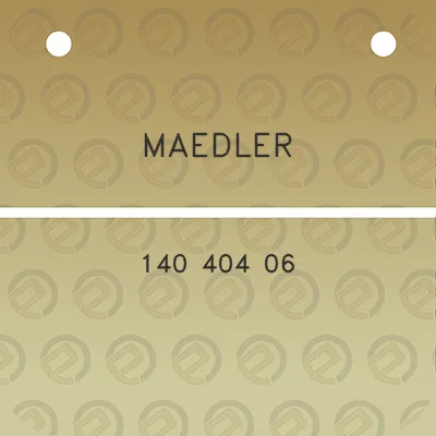 maedler-140-404-06