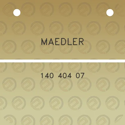 maedler-140-404-07