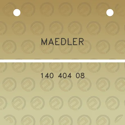 maedler-140-404-08